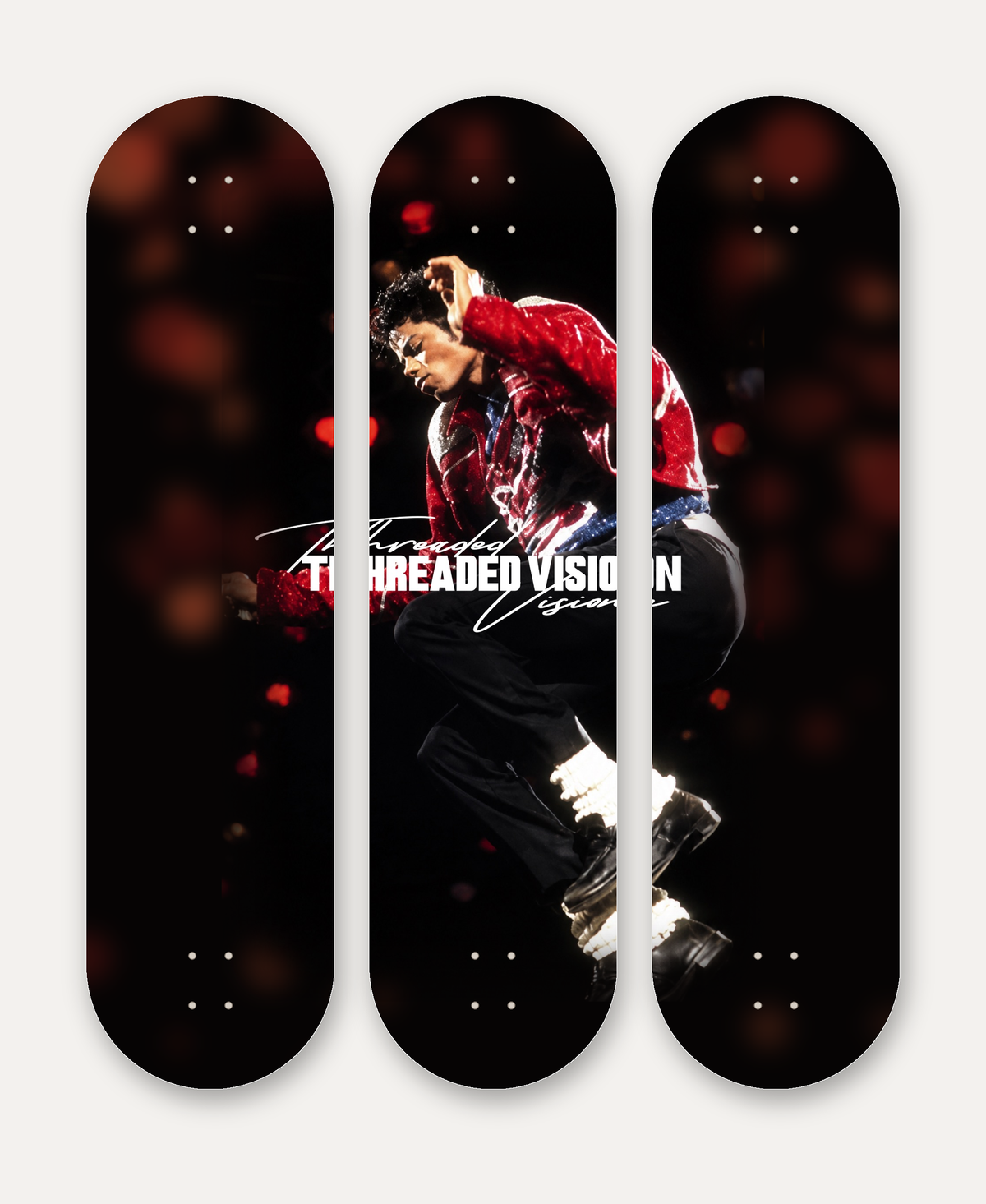 THREADED SKATE DECK SET